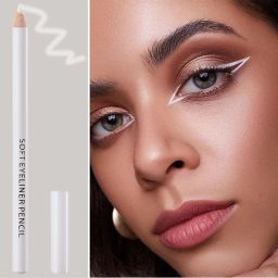 Waterproof Smudge proof Soft White kajal eye liner-image-95