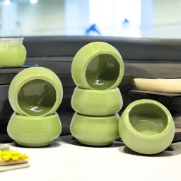 Ceramic Sauce Bowl and Mini Dip Bowl for Serving Chutney, Salsa, Pickle, Green Chilli Sauce-picture-18