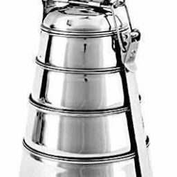 100% Stainless Steel Vintage Pyramind Tiffin Box/Lunch Box 4 Containers Lunch Box-image-20