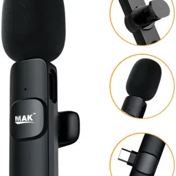 MK08 Wireless Collar Lapel Compatible with Smartphones Microphone-picture-19
