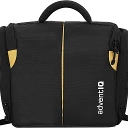 AdventIQ Captura Pro DSLR/SLR Camera Bag-BNP 0296 (Black-Yellow Clr)Camera Bag-image-36
