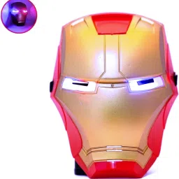 Iron Man Face Mask Action Figure Toy with Light Effect for Party-17