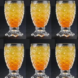 (Pack of 6) Daksh249 Glass Set Water/Juice Glass-16