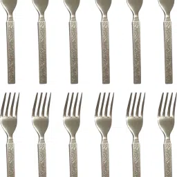 Fork Steel Salad Spoon Set-12