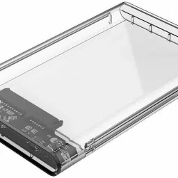InfiZone 2.5 inch USB 3.0 External Hard Drive Enclosure USB 3.0 Transparent Hard Disk Box 2.5 inch External Hard Drive Enclosure-30