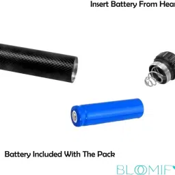 bloomify Power Full Rechargeable Dul Mood's LED Torch Flashlight 6 hrs Torch Emergency Light image 3