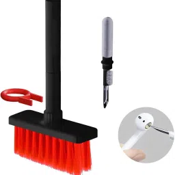 SHREVIIMPEX Cleaning Soft Brush Keyboard Cleaner 5-in-1 MultiFunction Computer Cleaning Tool for Computers, Laptops, Mobiles image 5