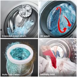ifb 6.5 kg 5 Star 3D Wash Technology, Gentle Wash, In-built heater Fully Automatic Front Load with In-built Heater White image 3
