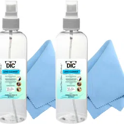 DIC 60ml Lens Cleaning Solution Spray with Microfiber Cloth | No Foam, No DetergentLens Cleaner-image-15