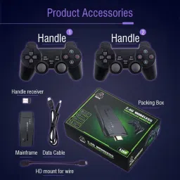 2.4g Wireless Gamepad Controller USB Built-in 3000 Classic Wireless ConsoleFS11 Limited Edition image 5
