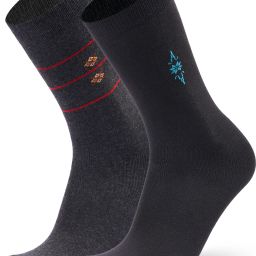 Business/Office/Casual/Formal Cotton Socks For Men Mid-Calf/Crew-image-37