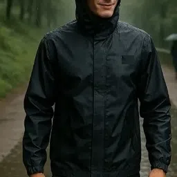 jvbrangi Solid Men Raincoat-picture-24