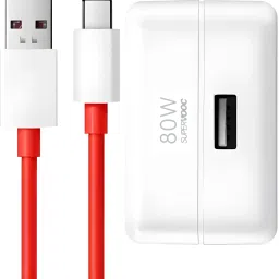CLAT 80 W SuperVOOC 6 A Wall Charger for Mobile with Detachable Cable-image-5