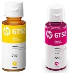 HP INK BOTTLE FOR HP 720 INK TANK SMART TANK PRINTER FOUR COLOR COMBO Black + Tri Color Combo Pack Ink Bottle-image-12