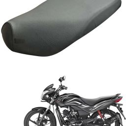 Bike Single Seat Cover premium-343 Single Bike Seat Cover For Hero Passion Pro-image-2