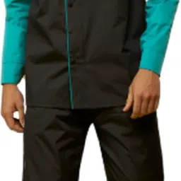 Colorblock Men Rain Suit-image-89