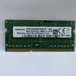 SAMSUNG 1600mhz low voltage DDR3 8 GB (Dual Channel) Laptop (M471B1G73QH0-YK0 PC3L- 12800S) image 2