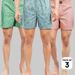 Pack of 3 Printed Men Boxer-image-89