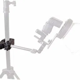 VTS Multipurpose Super Clamp, Pole Holder with Stud for Mounting Strobe Camera Monopod Kit image 4