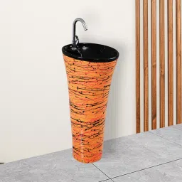 EXCLUSIVE TM SERIES'S PREMIUM GRADE CERAMIC ONE PIECE WASH BASIN Pedestal Basin-picture-18