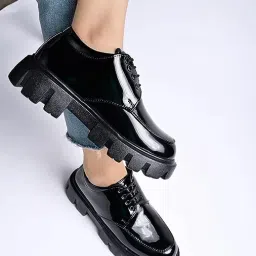 Smart Casual Buckle Detailed Loafers for Women & Girls Loafers For Women Loafers For Women-image-75