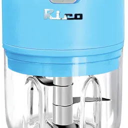 CH2112 Blue Portable USB Rechargeable Mini Chopper for Onion, Ginger , Meat Electric Vegetable & Fruit Chopper-image-98