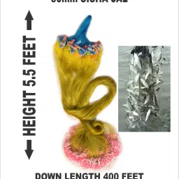 barsha fishing nets 1 finger fishing net lead sinker Fishing Net image 2