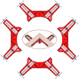 Corner Clamps for Woodworking, 90 Degree Right Angle Clamps Set of 4Pc Lever Tool-15