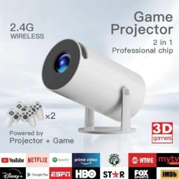 iBLACKBIRD M300 PRO Retro Video Game Console (5000 lm / 2 Speaker / Wireless / Remote Controller) Portable Projector-image-24