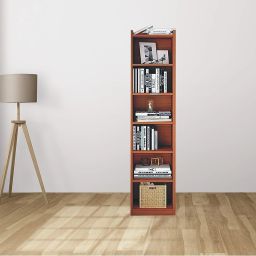 Bookshelf Multipurpose Home Decor Storage Rack Bookcase Showcase Organizer Engineered Wood Open Book Shelf-3