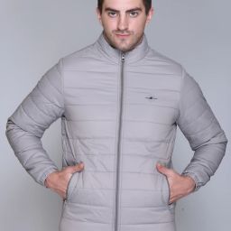 Men Solid Bomber Jacket-image-82