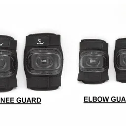 xsaw Protective Set for Cycling Skateboard Skating Scooter Age 7 to 15 Year Black(M) Skating Guard Combo image 4