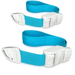 Tourniquet Band for Blood Collection with Plastic Buckle (Blue)- (Pack of 2) Fitness Band-image-16
