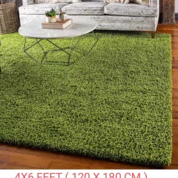Light Green Polyester Carpet-12