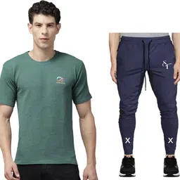 stelino Solid, Printed Men Track Suit-picture-21