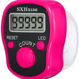 degno Electronic LED light Digital Counting Machine Jaap tasbih finger ring with box Digital Tally Counter image 2
