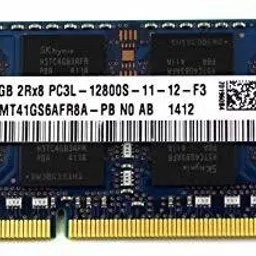 Hynix 1600Mhz DDR3 8 GB (Dual Channel) Laptop (HMT41GS6AFR8A-PB PC3L 12800S , CL 11)-35