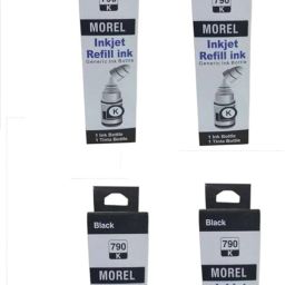 MOREL GI790 INK FOR CAN G1000 G2000 G3000 G4000 INKJET PRINTER COLOR BLACK PACK 4 Black Ink Cartridge-image-61