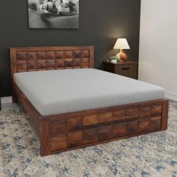 royaloak Ashoka Queen Size Bed In Brown Color-picture-12