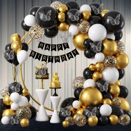 Solid Festive Happy Birthday Decorative Items Kit for Celebration Balloon-25