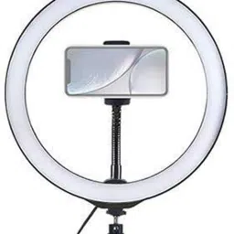 Wanzhow 26cm Ring Lamp Big Photography Ring light with Stand Dimmable LED USB Selfie Ring Light For Youtube Live || Self Portrait Shooting || Musically || Makeup || Product Photography || Video Shooting || Photo-Shoot || Blog's & Many More Compatible with Camera, Android and iOS Devices LIGHTWEIGHT AND ADJUSTABLE Ring Flash-picture-19
