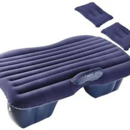 SP NW Car Inflatable Bed with Two Air Pillows with Pump Kit for XUV 100 Inflatable Sofa/ Chair-46