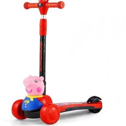 Toddler Scooter for Kids 3 Wheel LED + (Pepa Pig) Kids Scooter-5