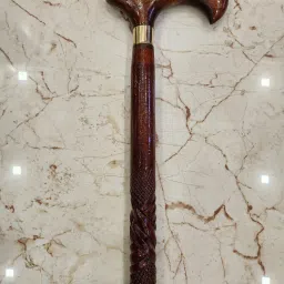 Morning wooden walking antique design stick. Walking Stick-image-41