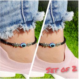 Evil Eye , 375 Brass Anklet-image-3