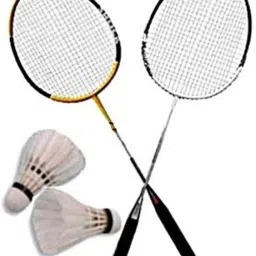 Badmintion set 2 pc shuttle Badminton Kit-image-60