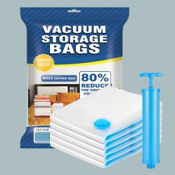 5Pack Vacuum Compression Storage Bags With Pump,Space Saver Sealer Bag P138 Travel Storage Vacuum Bags-image-41