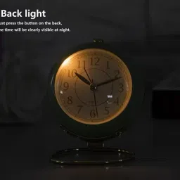 adj Analog Cream Clock image 3