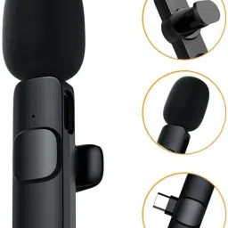 rhytech Wireless Collar Microphone for iPhone & Type-C Lapel Mic for Recording ,Vlogging Microphone image 2