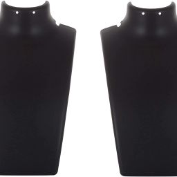 8 INCH NECKLACE JEWELRY IMITATION JEWELRY FOR NECK CHAIN STAND BLACK (PACK OF 2) Jewellery Organizer-image-6